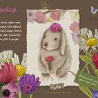 easter bunny, easter bunny clip art, spring rabbit digital clip art, vintage spring bunnies and daisies clip art collection, daisies clip art, digital clip art, bunny clip art, easter bunny clip art, vintage flowers digital clipart, digital graphique, lesley smitheringale